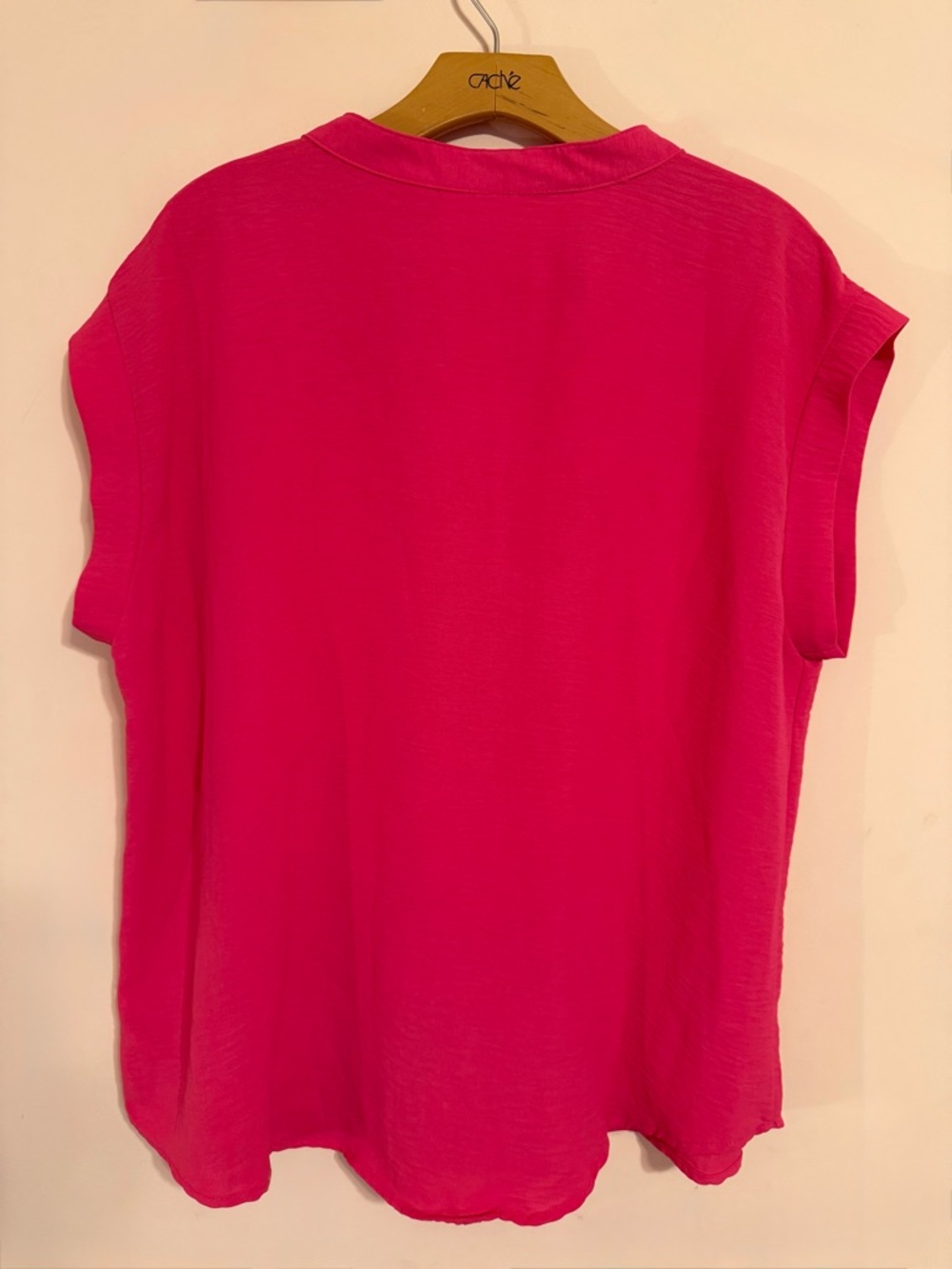 Pink Placket Top - Picture 3 of 5